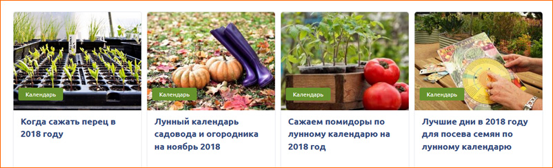 календарь огородника